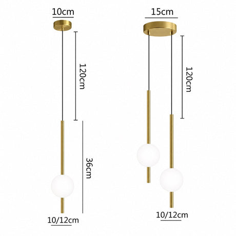 Brass versions drawn with the 10 and 15 cm plates and the 120 cm drop