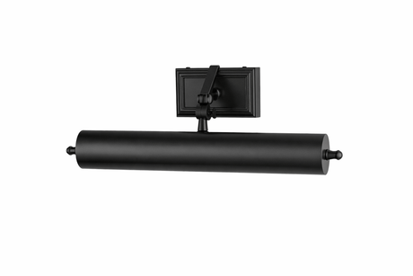 The same fitting in black, tube and capped bracket finished to match