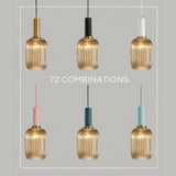 Nordic Pendant Lamp Large Oval Configuration