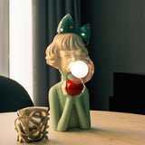 Battery operated nightlight statue for playroom