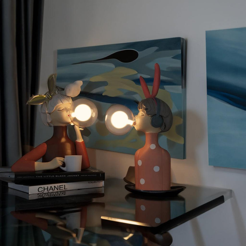 Soft glow nightlight for kids decor
