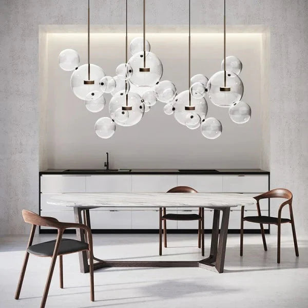 OrbisGlow Sphere Pendant Light for Modern Interiors OpalDwell