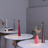 USB rechargeable table lamp for reading nook accents