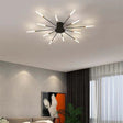 Modern Ceiling Lamp Minimalist Silhouette View