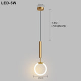 Minimalist Pendant Light Warm Glow