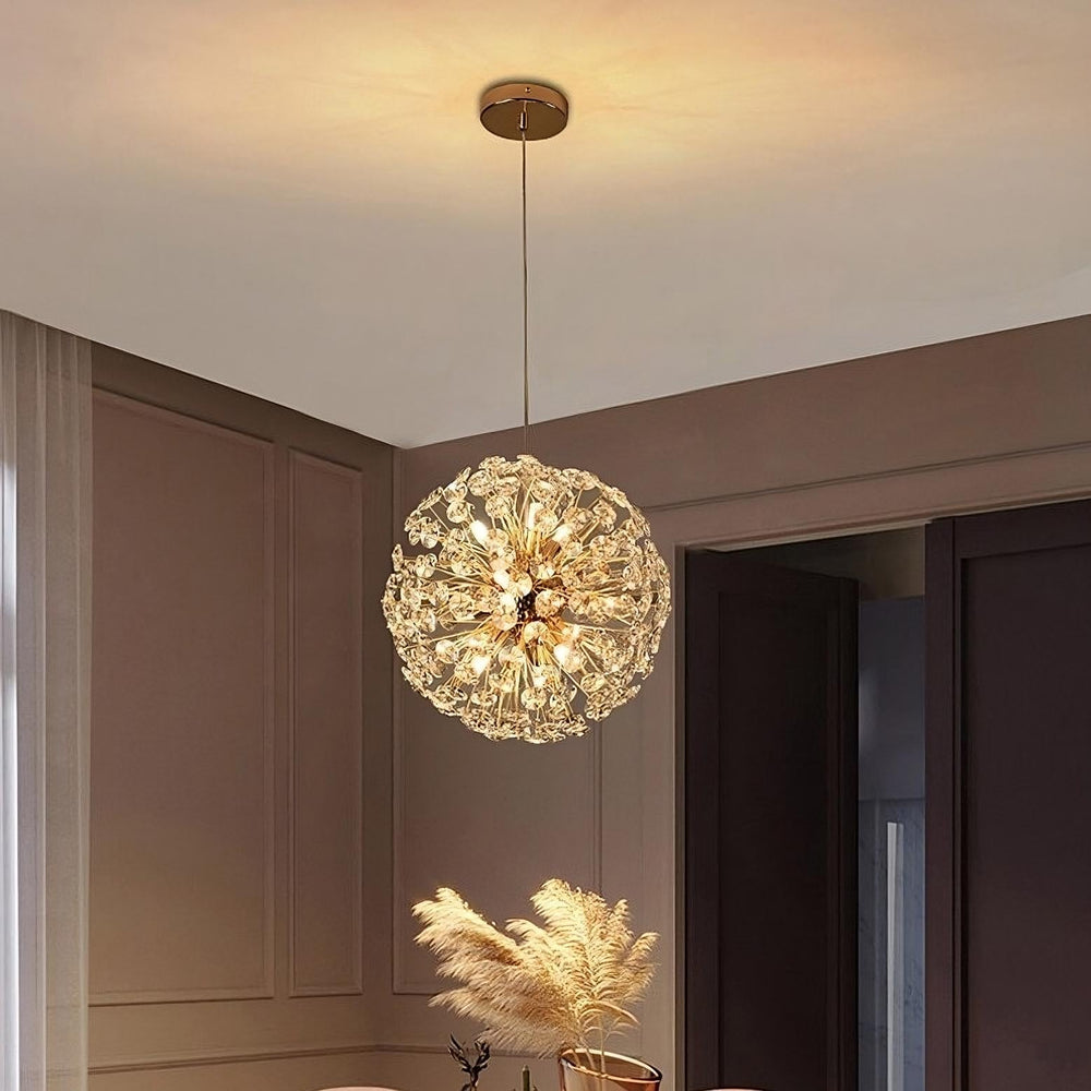 Dandelion Burst Pendant Lamp for Living Room