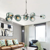 LustraNova Glass Bubble Pendant Light With Branching Arms Ambient Lighting - OpalDwell