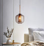 LumenVera Elegant Glass Pendant Light – Hero View - OroDwell