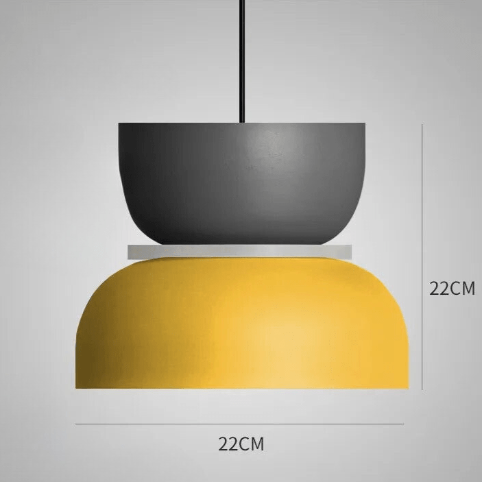 Pendant light for transitional decor style