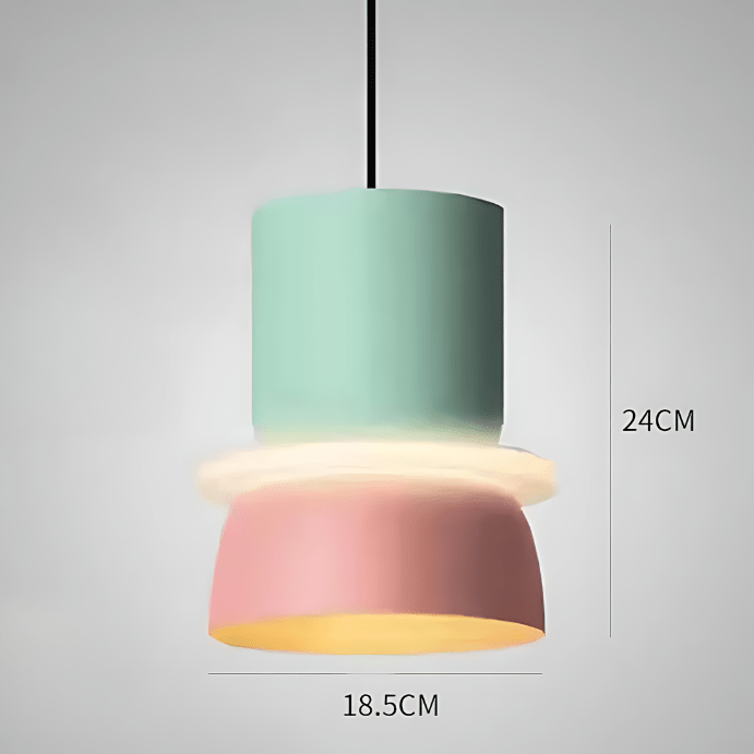 Marlo pendant lamp metal frame close-up detail