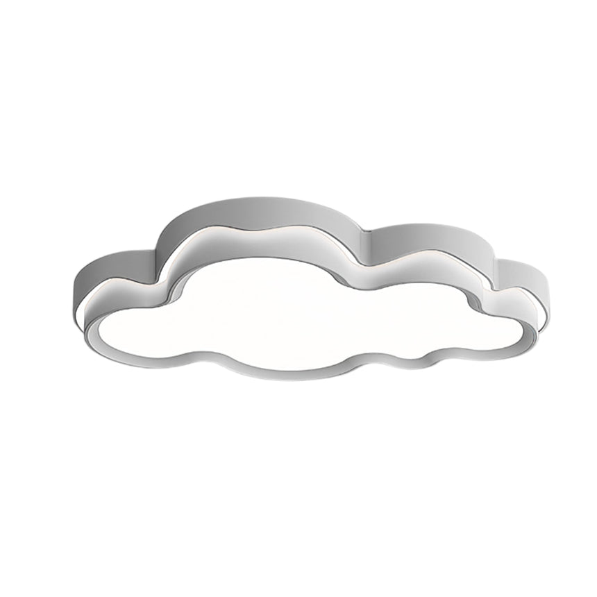 Model B cloud light fixture at 22.8 by 14.2 inches, wider and shallower than Model A