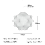 Dimension card for the 68 cm cloud shade