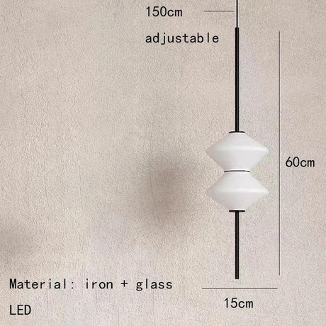 Two light black version drawn with the 15 cm width and 60 cm height