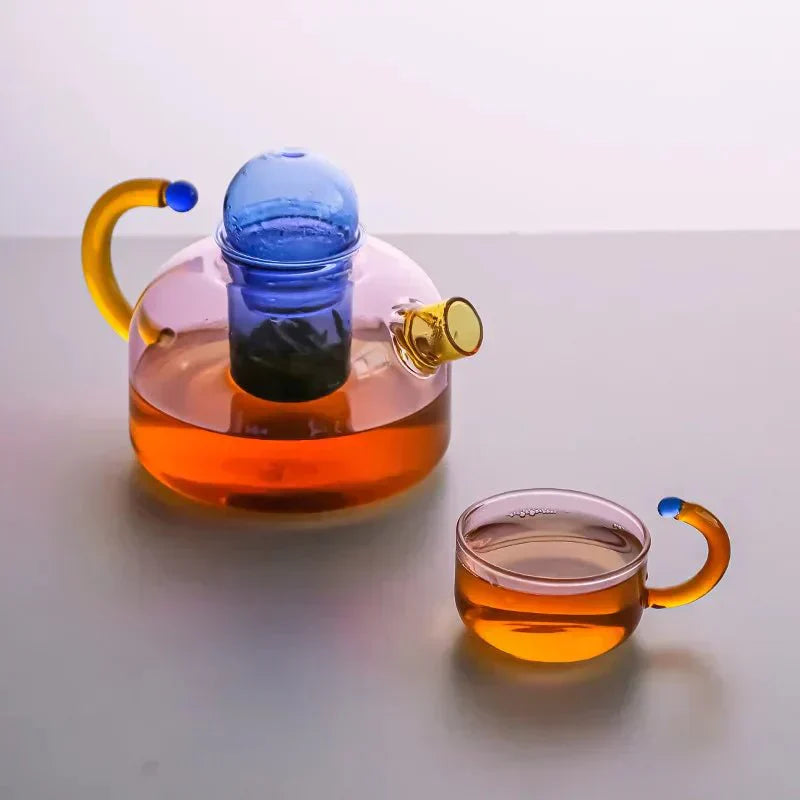 Teapot Set – Compact Mug for Single-Serve Tea
