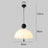 The beige version drawn with the 40 cm width and the 150 cm drop marked