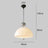 The chrome version drawn with the 40 cm width and the 150 cm drop marked