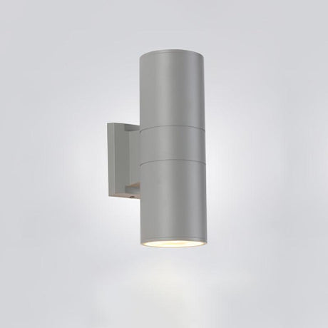 The gray finish, lit, on a pale gray background