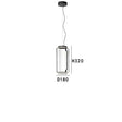 The 18 by 32 cm version drawn with its width and height marked