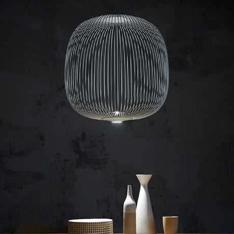 Spoke Pendant Light Modern Suspension Fixture