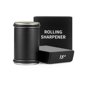 Rolling Knife Sharpener With 400 And 1000 Grit Diamond Discs - OpalDwell