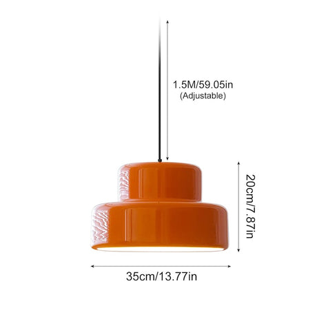 Metal Pendant Light Sleek Modern Silhouette