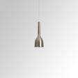 Metal pendant light soft ambient glow style accent piece