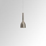 Metal pendant light soft ambient glow style accent piece