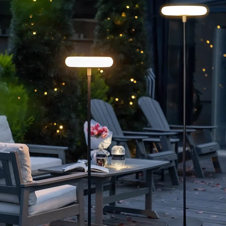 Lumenora – Contemporary Outdoor Solar Lamp
