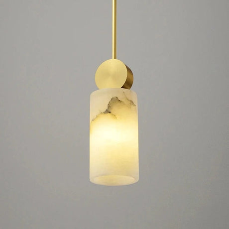 Marble Pendant Light Remote Control Dimming Feature