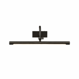 The same bar in black, stem and joint finished to match the shade
