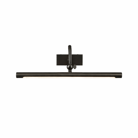 The same bar in black, stem and joint finished to match the shade