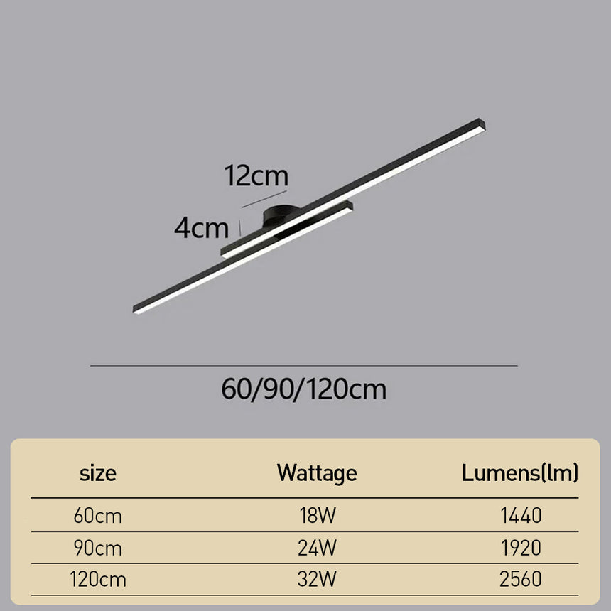 Aluminum ceiling fixture close-up