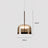Dimension card for the 24 cm dome in rose gold