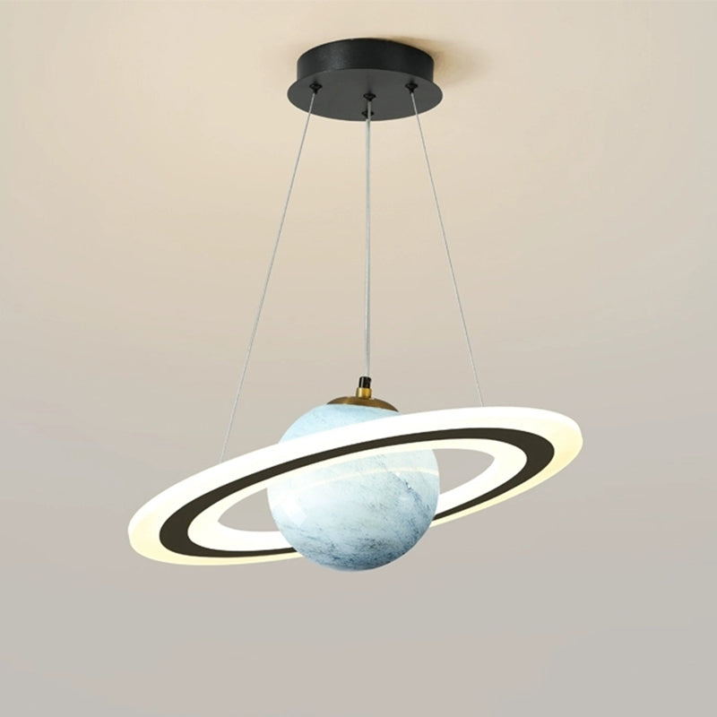 Orion Orbit Pendant Light overall product view - OpalDwell