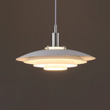 Modern Oval Pendant Lamp with Natural Wood Accents