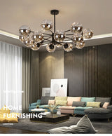 Glass Chandelier Versatile Design Interior Styles