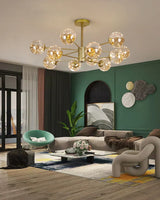 Globe Chandelier for Dining Room Accent