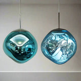 Glass pendant light for kitchen