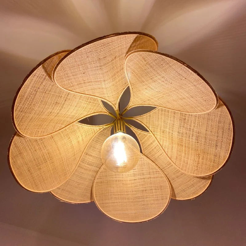 Floral Pendant Lamp for Living Room Ceiling