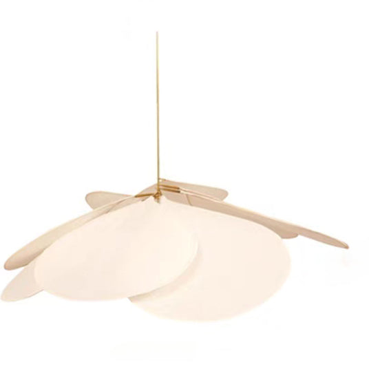 Pendant Light Petal Motif Detail Close-Up