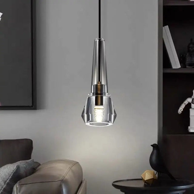 Asterra Premium Full Copper K9 Crystal LED Pendant Lights