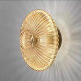 Modern glass wall lighting fixture