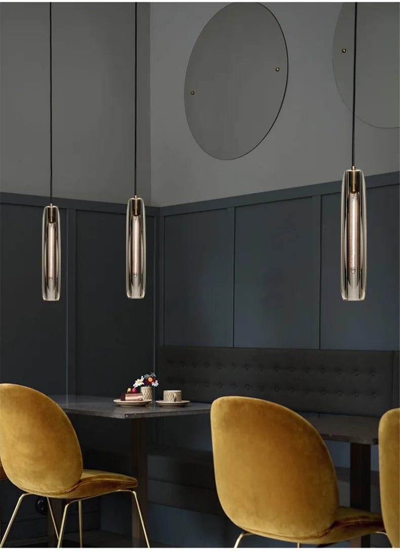 Asterra Premium Full Copper K9 Crystal LED Pendant Lights