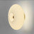 Frosted glass wall lamp for hallway decor