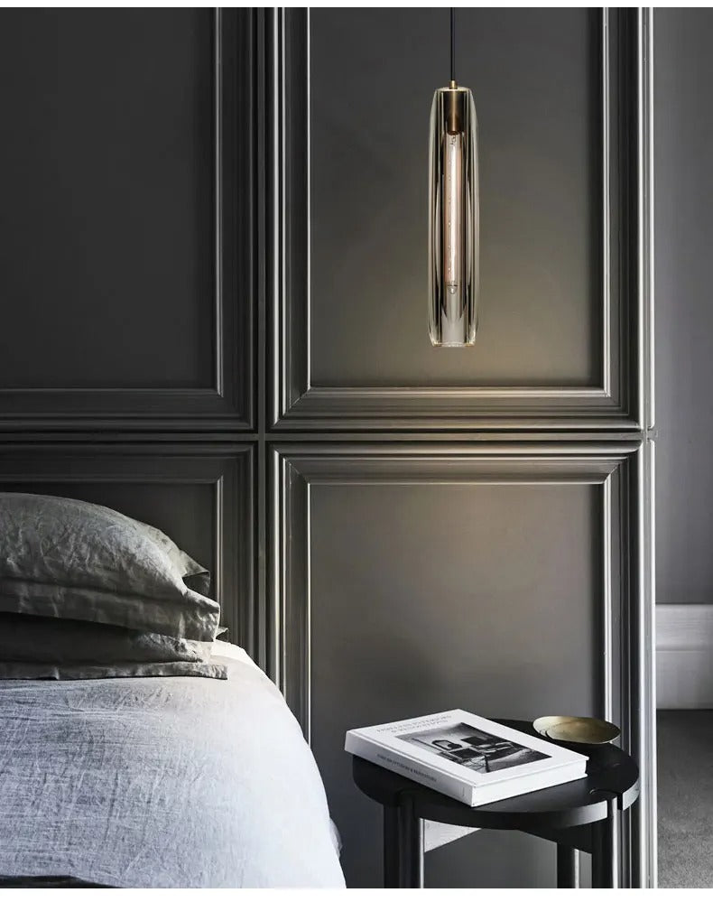 Asterra Pendant Light – Copper and K9 Crystal Design