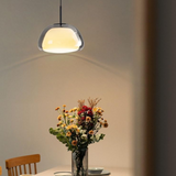 Luminex Double Glass Dome Pendant Light for kitchen ceiling - OpalDwell