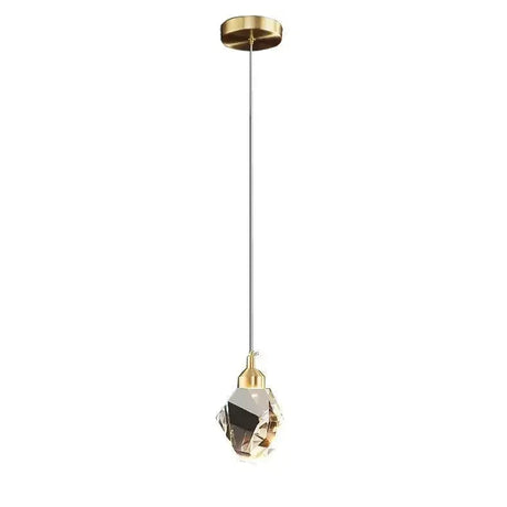 Crystal Pendant Light Diffusing Soft Warm LED Glow for Cozy Ambiance | OroDwell