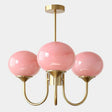 soft diffused glow chandelier lighting