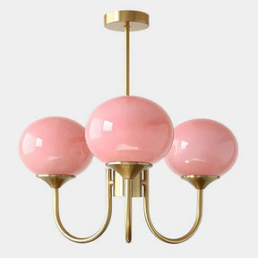soft diffused glow chandelier lighting