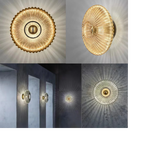 Calming wall lamp for relaxing evenings